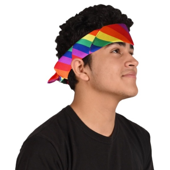 NWT Rainbow Pride Bandanna - Picture 6 of 6